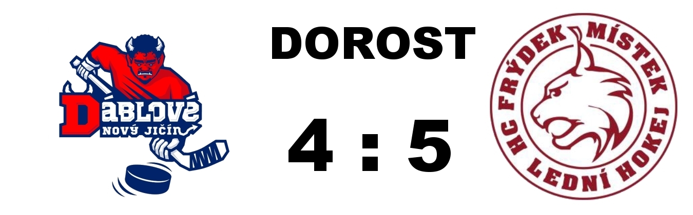 Těsná domácí prohra dorostu s Frýdkem Místkem